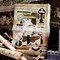 50 Sheets Precut Dark Academia Washi Stickers Book for Journaling(Retro Time)